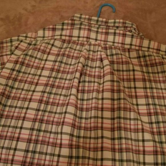 Polo Ralph Lauren S/S Plaid Shirt ("Caldwell") (M - buttoned) - Picture 4 of 5